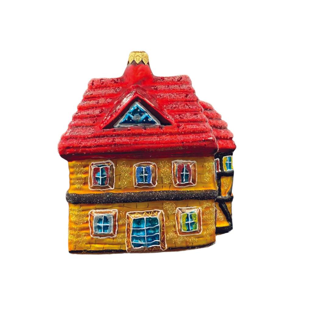 Christopher Radko, Sugar Hill, Homes for the Holidays, Gold House (1997)
