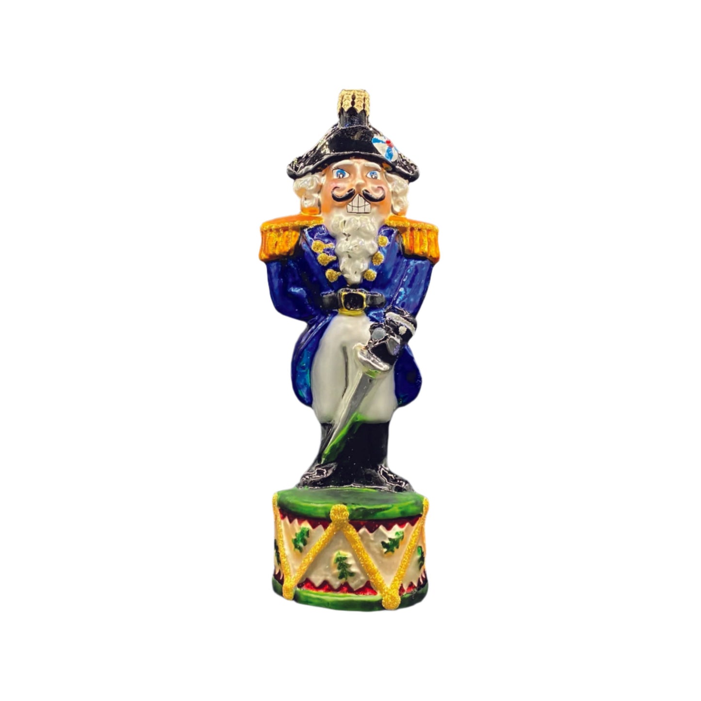 Christopher Radko, Grand Stand Nutcracker (Blue) (2000)