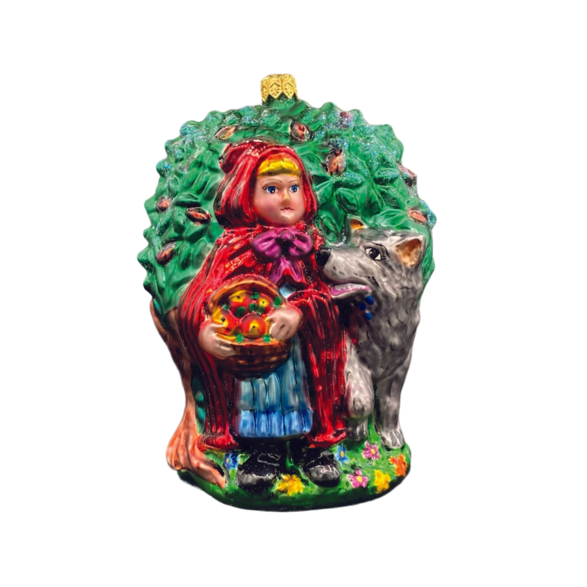 Christopher Radko, Little Red Riding Hood and Big Bad Wolf (1999)