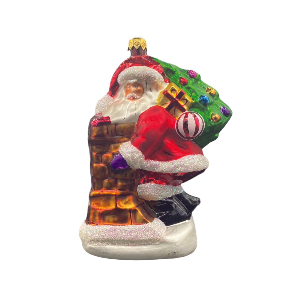 Christopher Radko, Shimmy Down Santa (MINOR PAINT LOSS) (1996)