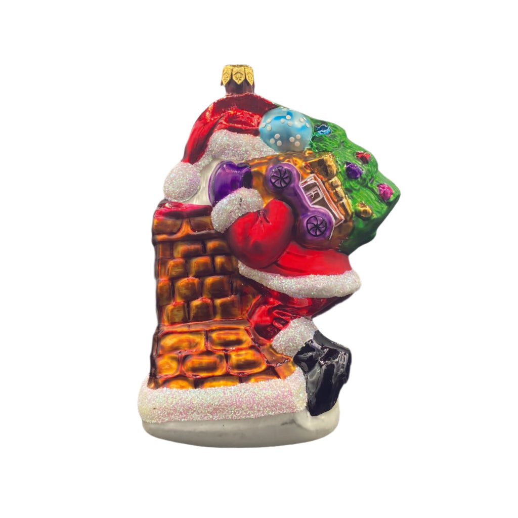 Christopher Radko, Shimmy Down Santa (MINOR PAINT LOSS) (1996)