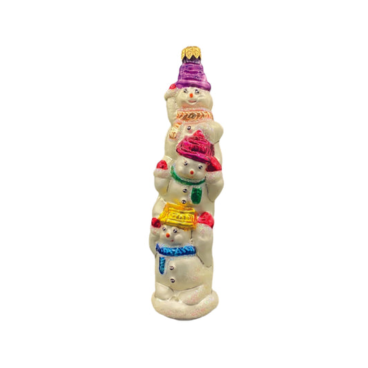 Christopher Radko, Three Snowman Totem Pole (1996)